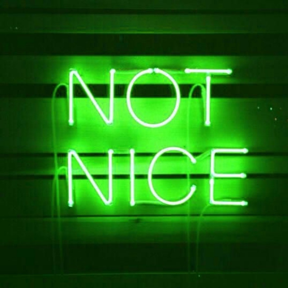 Neon sign